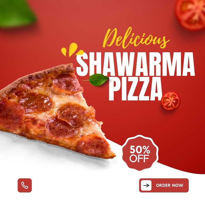  Shawarma Pizza 