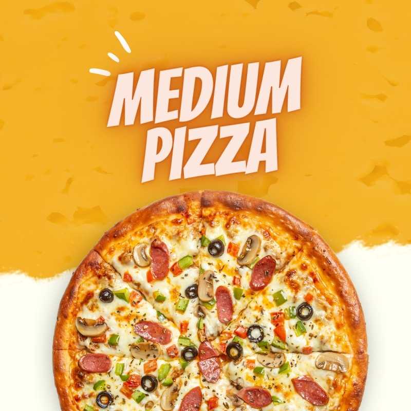  Medium Pizza 