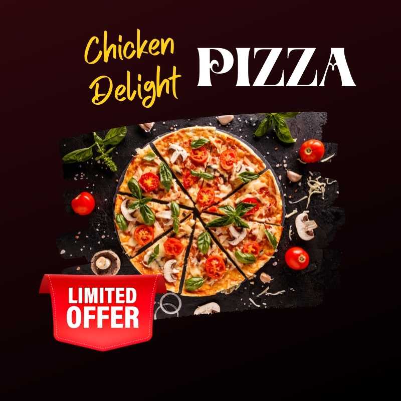  Chicken Delight Pizza 